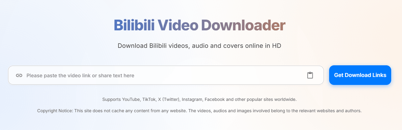 How to download Bilibili videos with SnapWC - Step 2