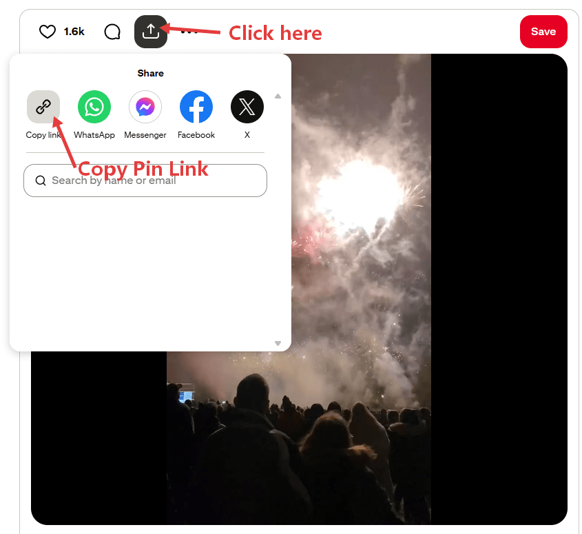 How to Download Pinterest Images and Videos with SnapWC - Step 1 How to Download Pinterest Images and Videos with SnapWC - Step 1
