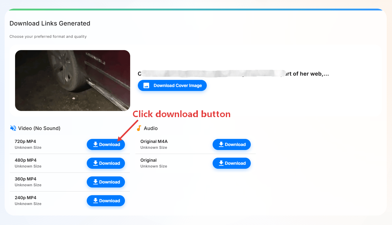 How to Download Reddit Videos and Images with SnapWC - Step 4